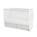 Letto per bambini MATRIX NEW white+milky green